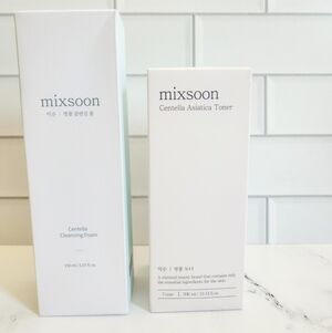 Mixsoon Centella Cleansing Foam & Centella Asiatica Toner